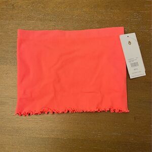 NWT Spiritual Gangster Women's Neon Pink Lana Seamless Tube Top Tank Size XS/S
